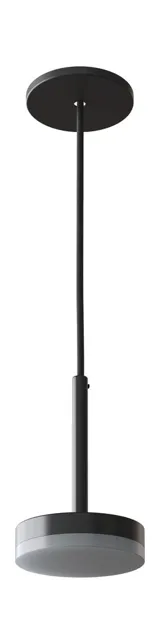 Badezimmerinspiration mit modernen schwarzen Lampen, die den minimalistischen und eleganten Stil des Badezimmers mit gedämpftem Licht betonen.