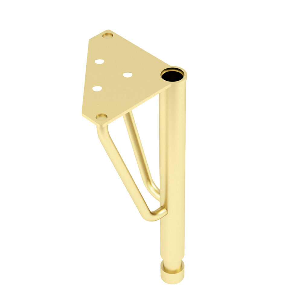 Großes Vintage-Badezimmer mit terrakottafarbenem Waschtisch, Aufsatzwaschbecken, ovalem Spiegel mit Messingrand, rosa und grauen Fliesen, romantisch und feminin