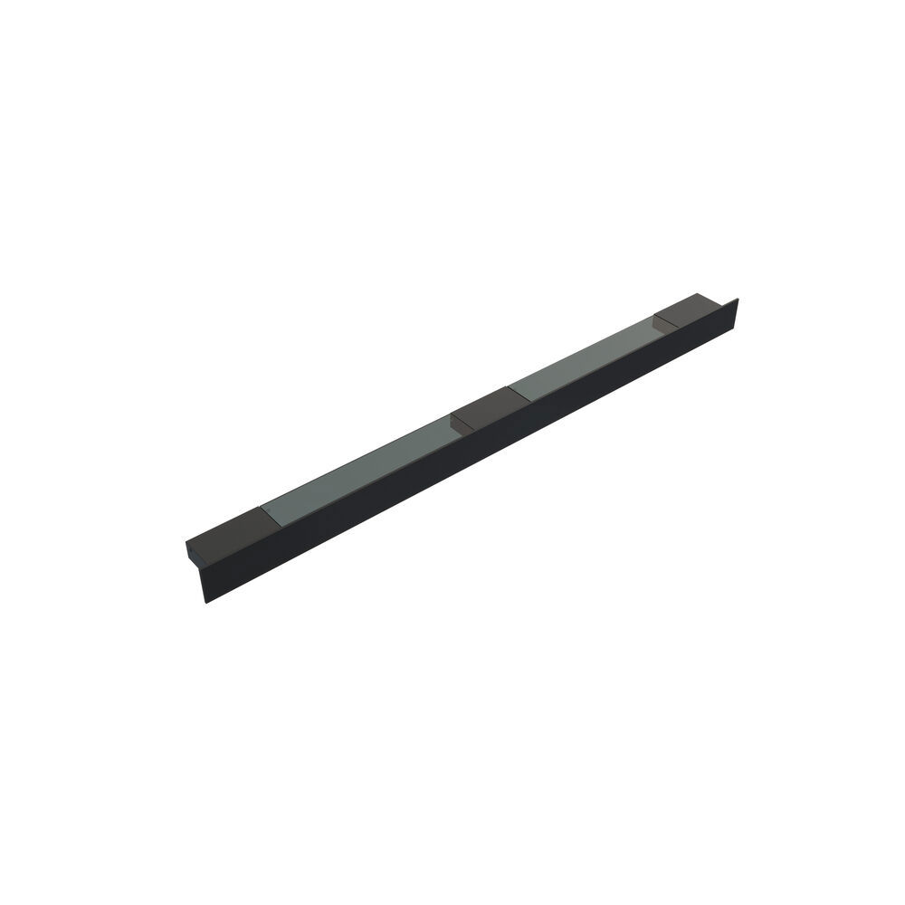 Stilvolle Badezimmer Inspiration mit beigem Waschtischunterschrank mit Innenschublade, Oberschrank, offenem Regal, ovalem Spiegel mit Beleuchtung, passenden Pendelleuchten, Regal unter dem Spiegel und wandhängendem WC