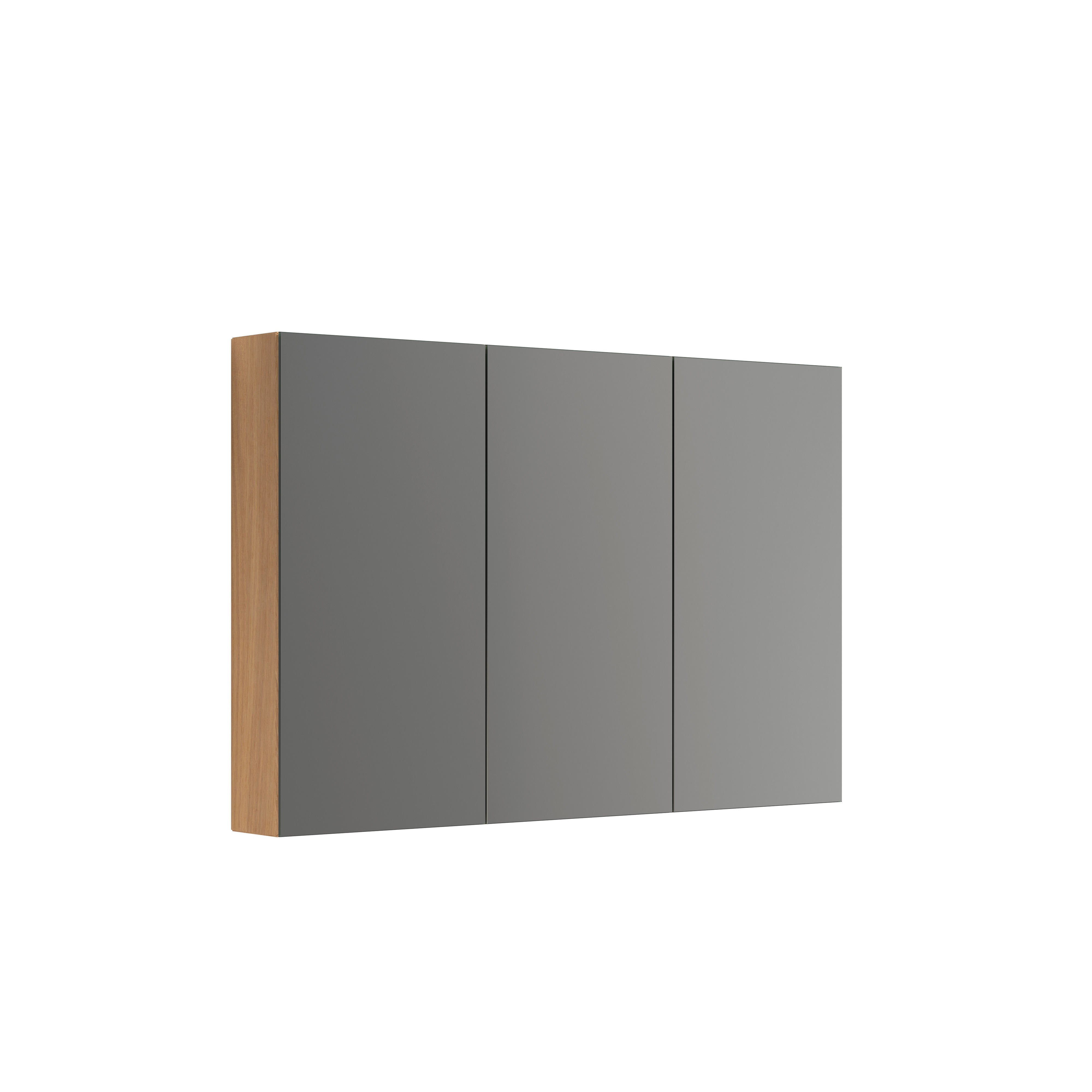 Modernes Schminktisch im nordischen Stil mit hellem Holz, eleganter Beleuchtung, Spiegel und Ablagefächern, die einen stilvollen und funktionalen Raum schaffen.